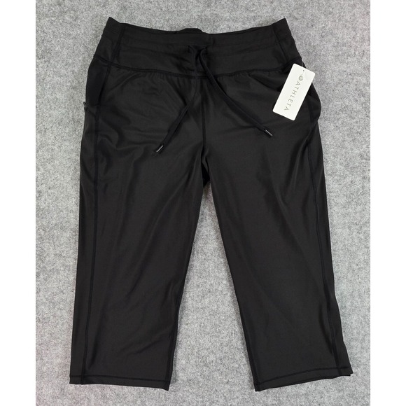 Athleta Pants - NWT ATHLETA Ultimate Crop Pant XL Extra Large | Black #587199 NEW